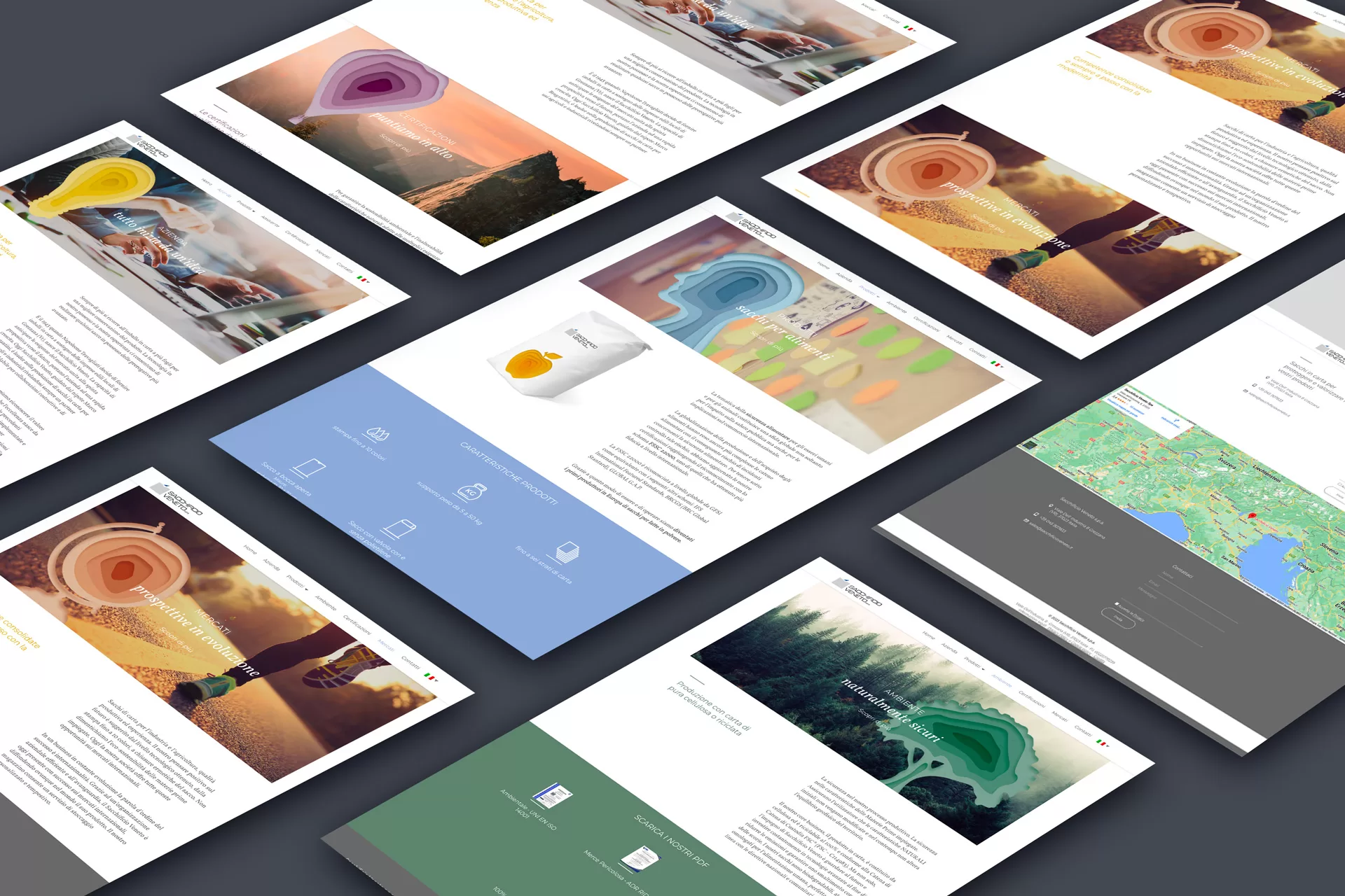 web design sito